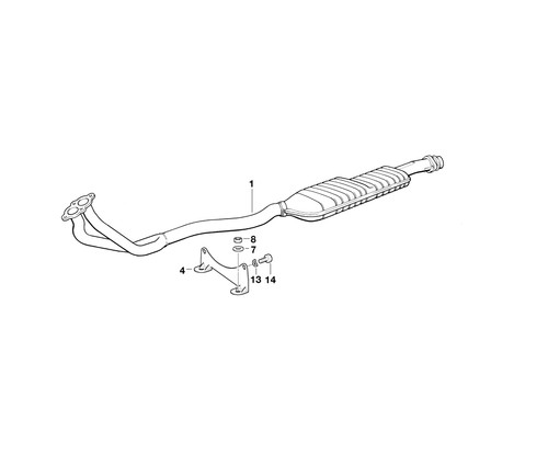 Bmw genuine catalytic - bmw,