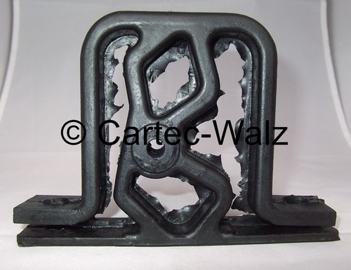 Exhaust bracket rubber - exhaust,