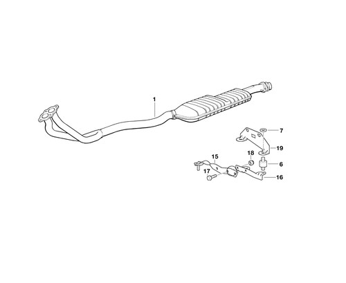 Bmw genuine catalytic - genuine,