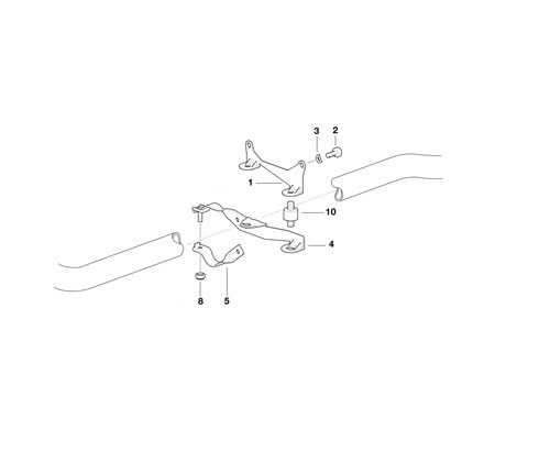 Bmw genuine exhaust suspension - bmw,