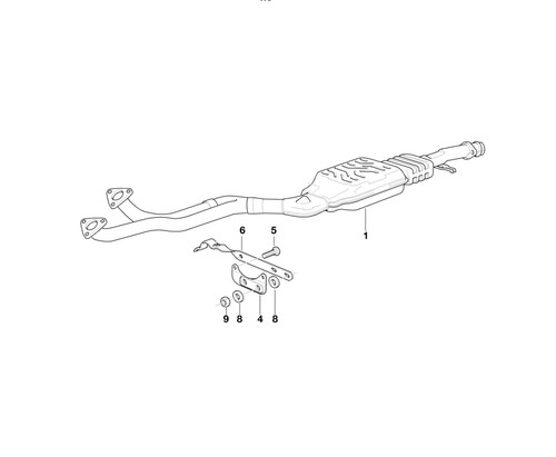 Bmw genuine catalytic - genuine,