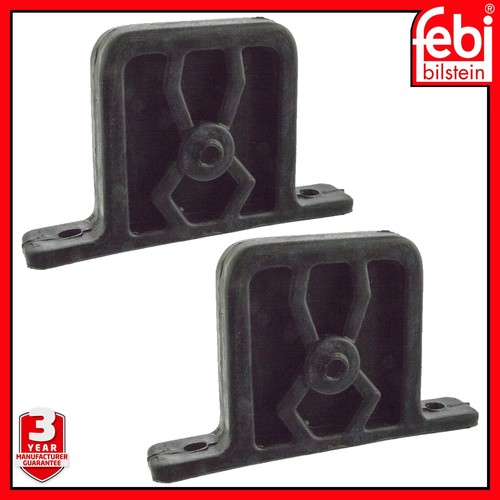 Rear exhaust mounting for - rear, x2